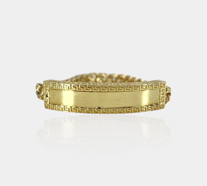 14K Chino Link ID Bracelet Vers. Inspired