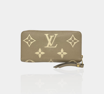 Louis Vuitton Zippy Wallet Bicolor