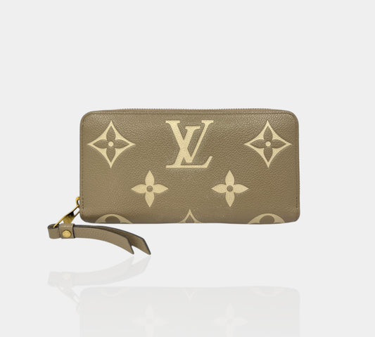 Louis Vuitton Zippy Wallet Bicolor