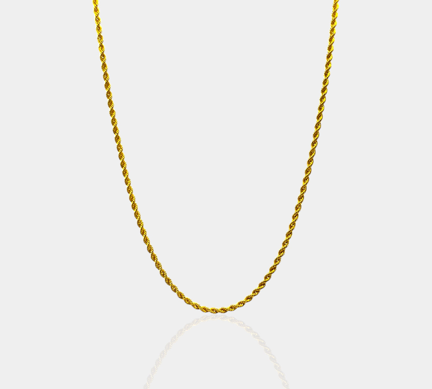 21K Hollow Rope Chain