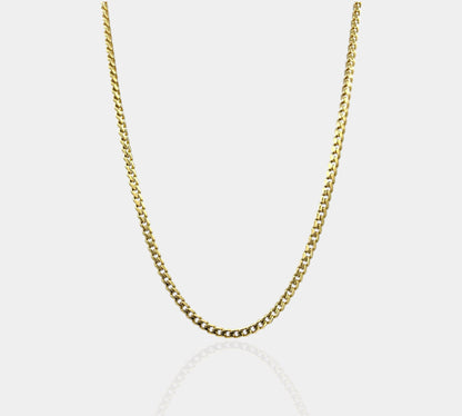 14K Monoco Cuban Link Chain