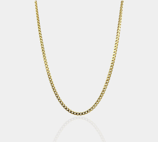 14K Monoco Cuban Link Chain
